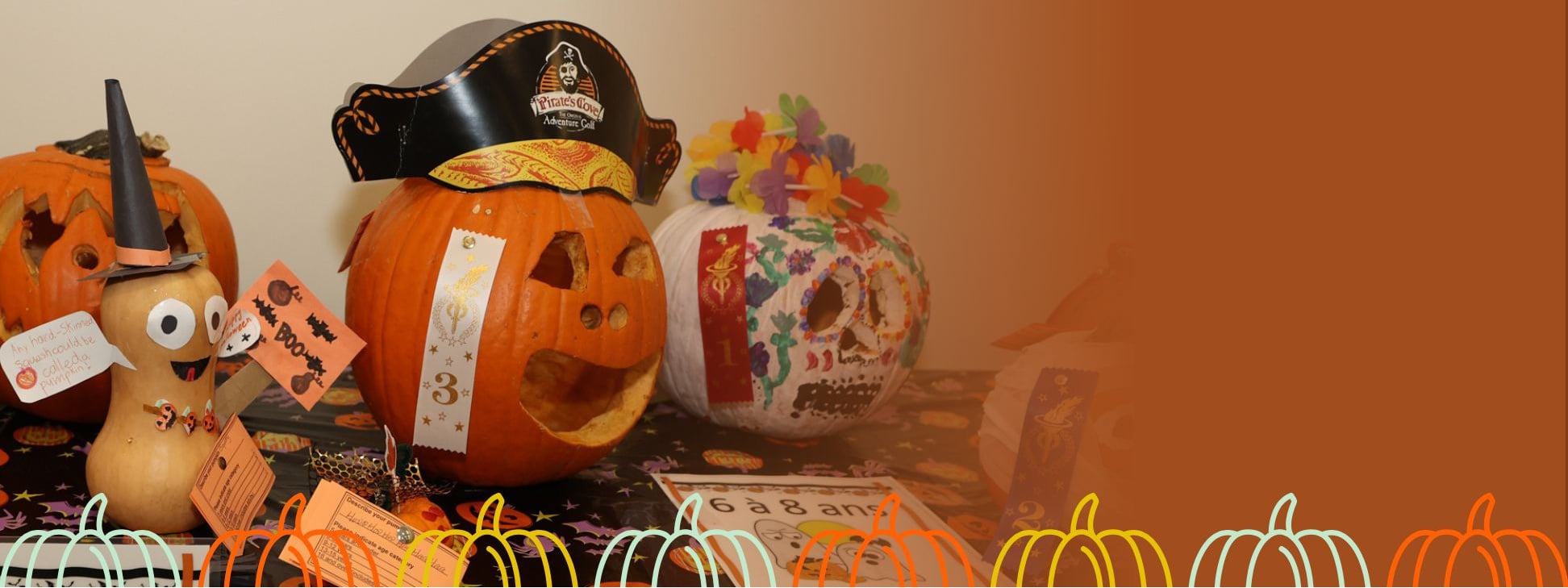 Concours de citrouilles d’Halloween