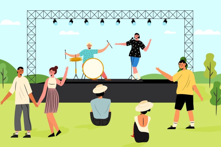 Concert extérieur