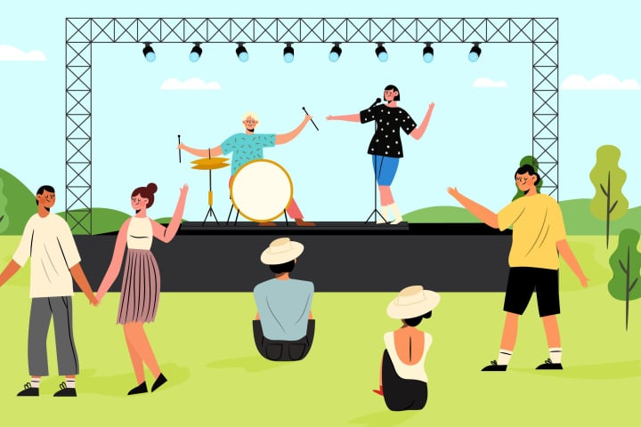 Concert extérieur