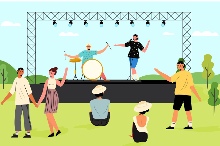 Concert extérieur