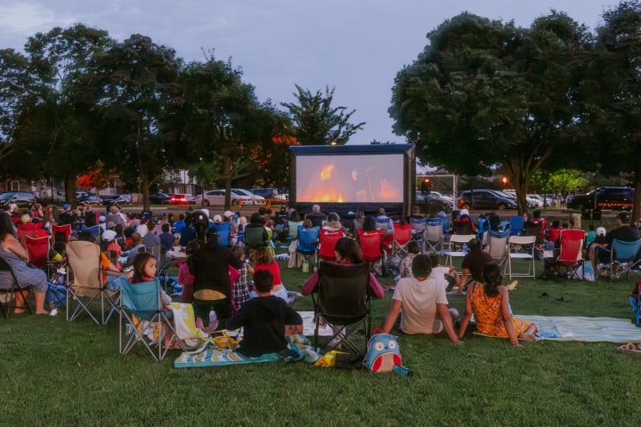 Cinéma en plein air
