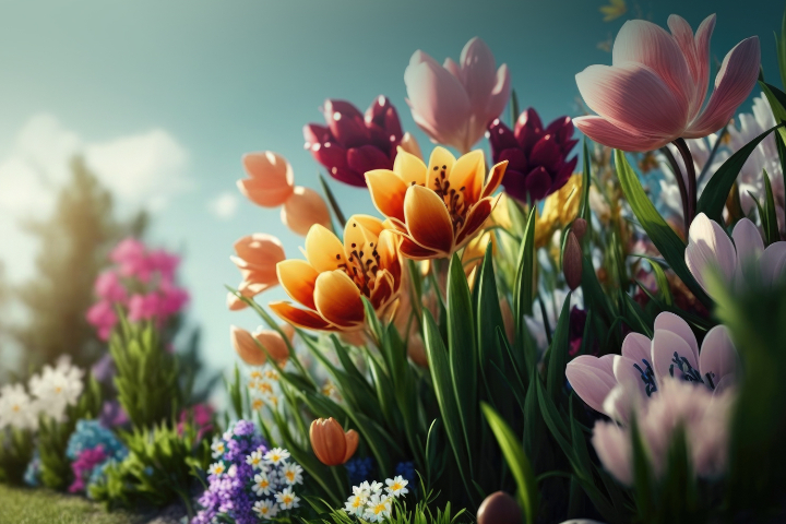 Kirkland en fleurs