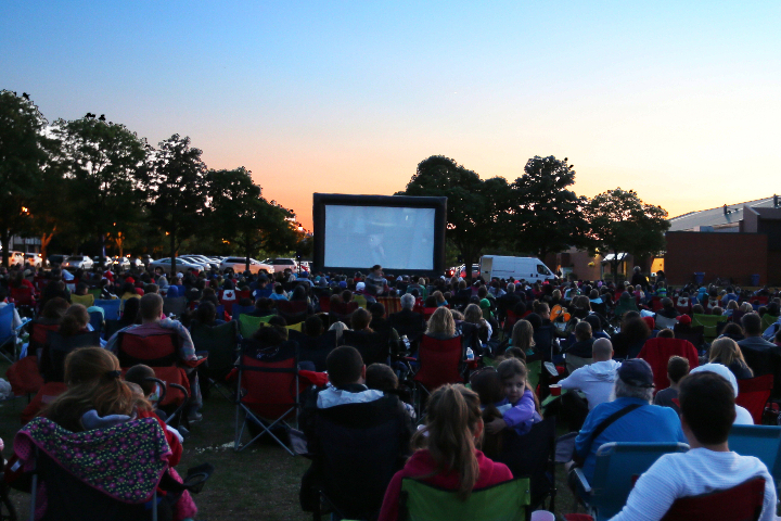 Cinéma en plein air