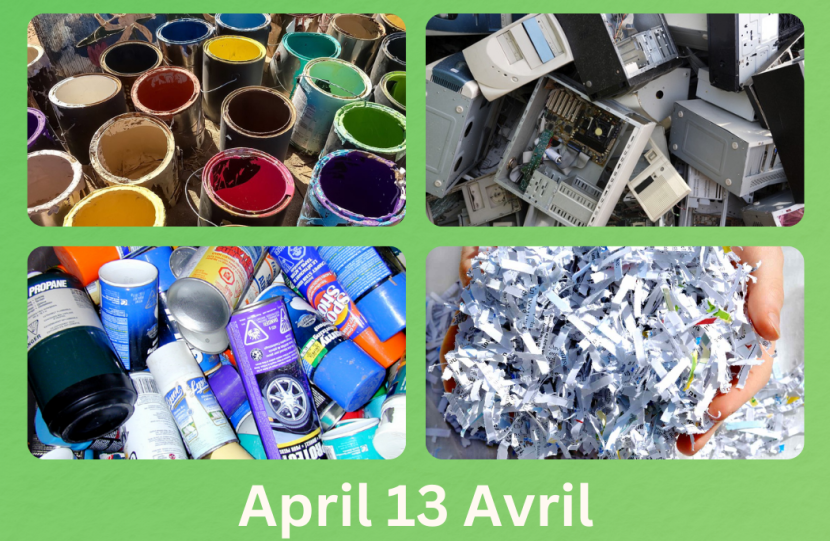 Community Shredding Event - E-waste and Household Hazardous Waste Collection (HHW)