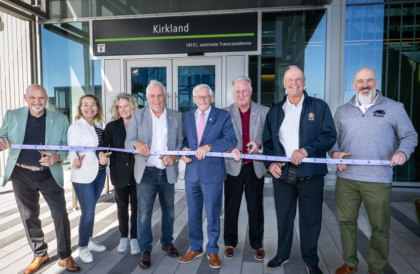 Town Council Highlights the Opening of the Kirkland REM Station