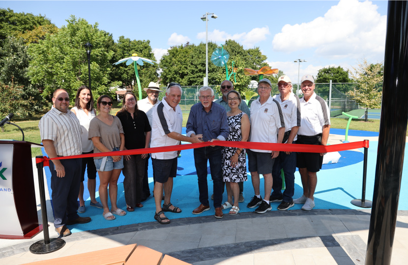 Inauguration du parc De l&rsquo;H&eacute;ritage