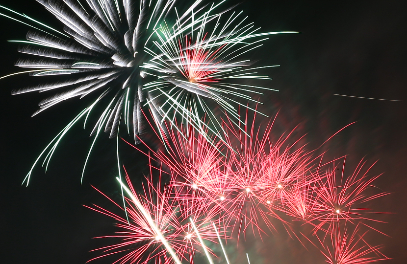 Concert en plein air et feu d’artifice